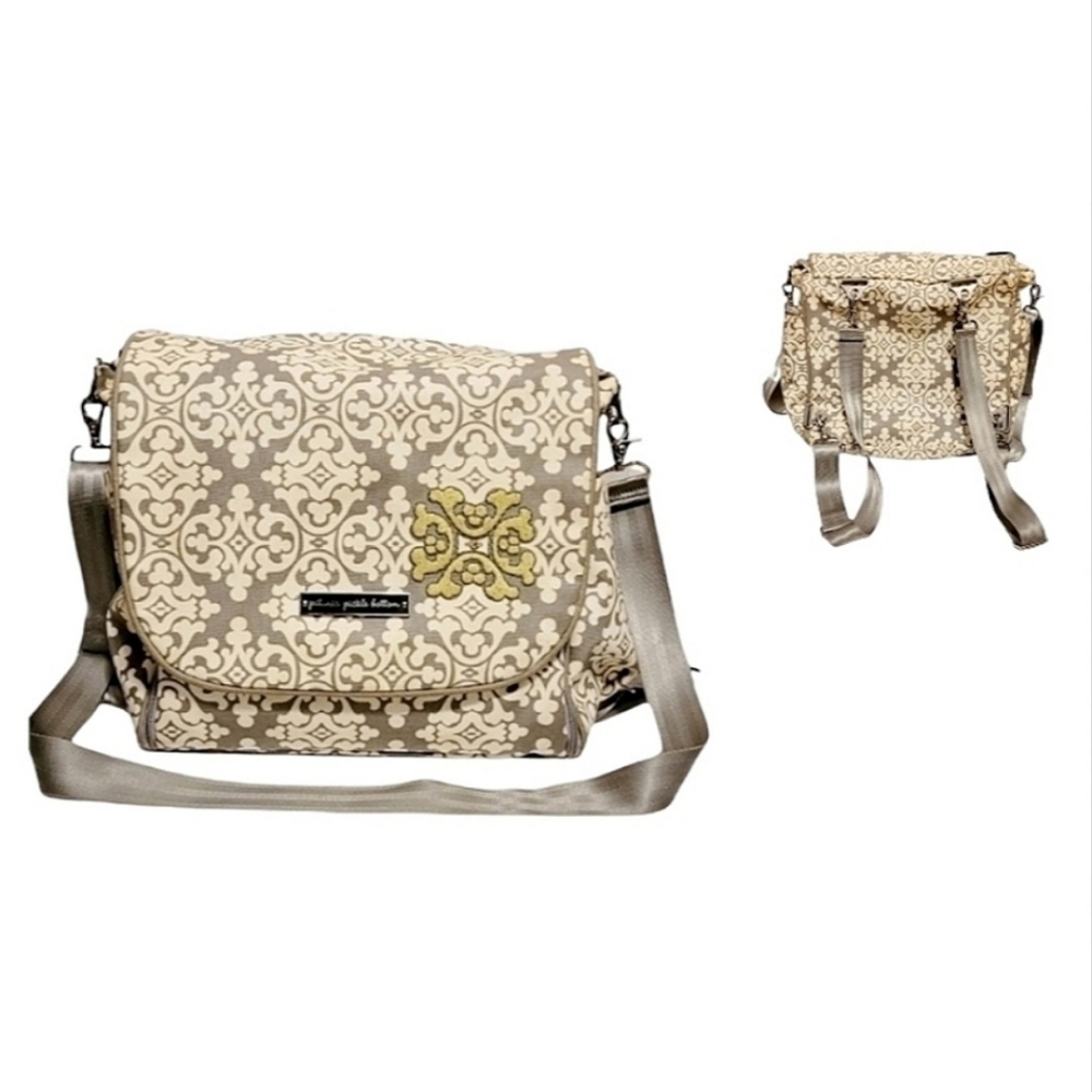 Petunia Pickle Bottom Breakfast in Berkshire Boxy Backpack Diaper Bag